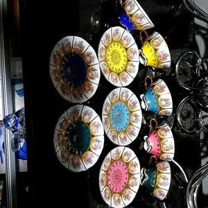 Antique cups and saucers